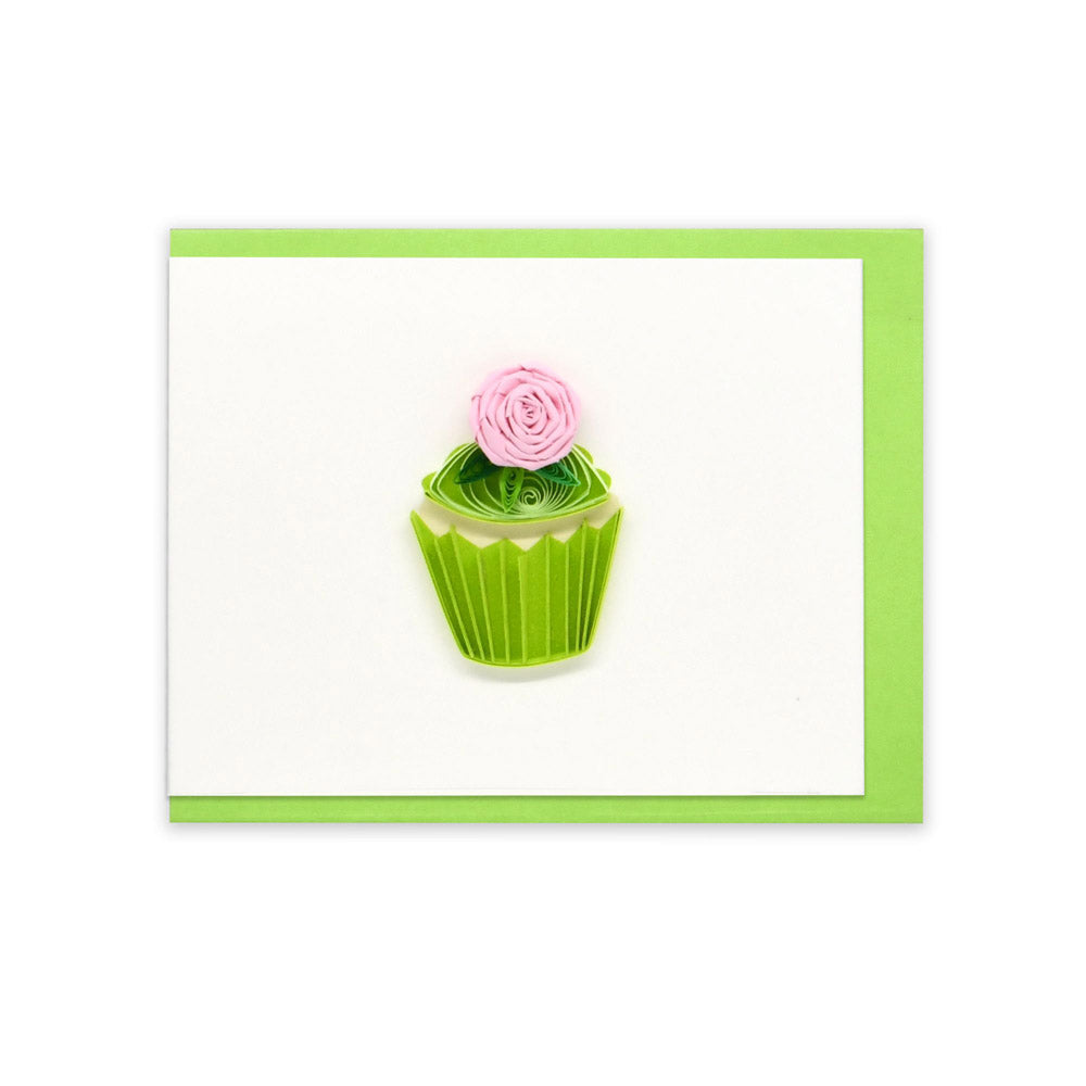 Quilled Mini Greeting Card (8.5x6.4cm)