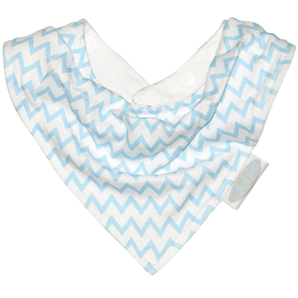 Silly Billyz Jersey Chevron Bandana Bib