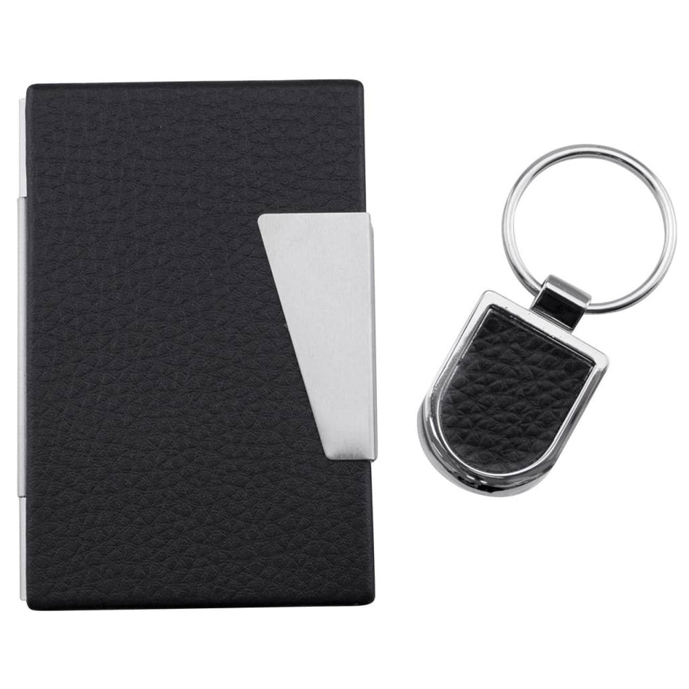 Lifefx Business and Credit Card Holder and Keyring Set