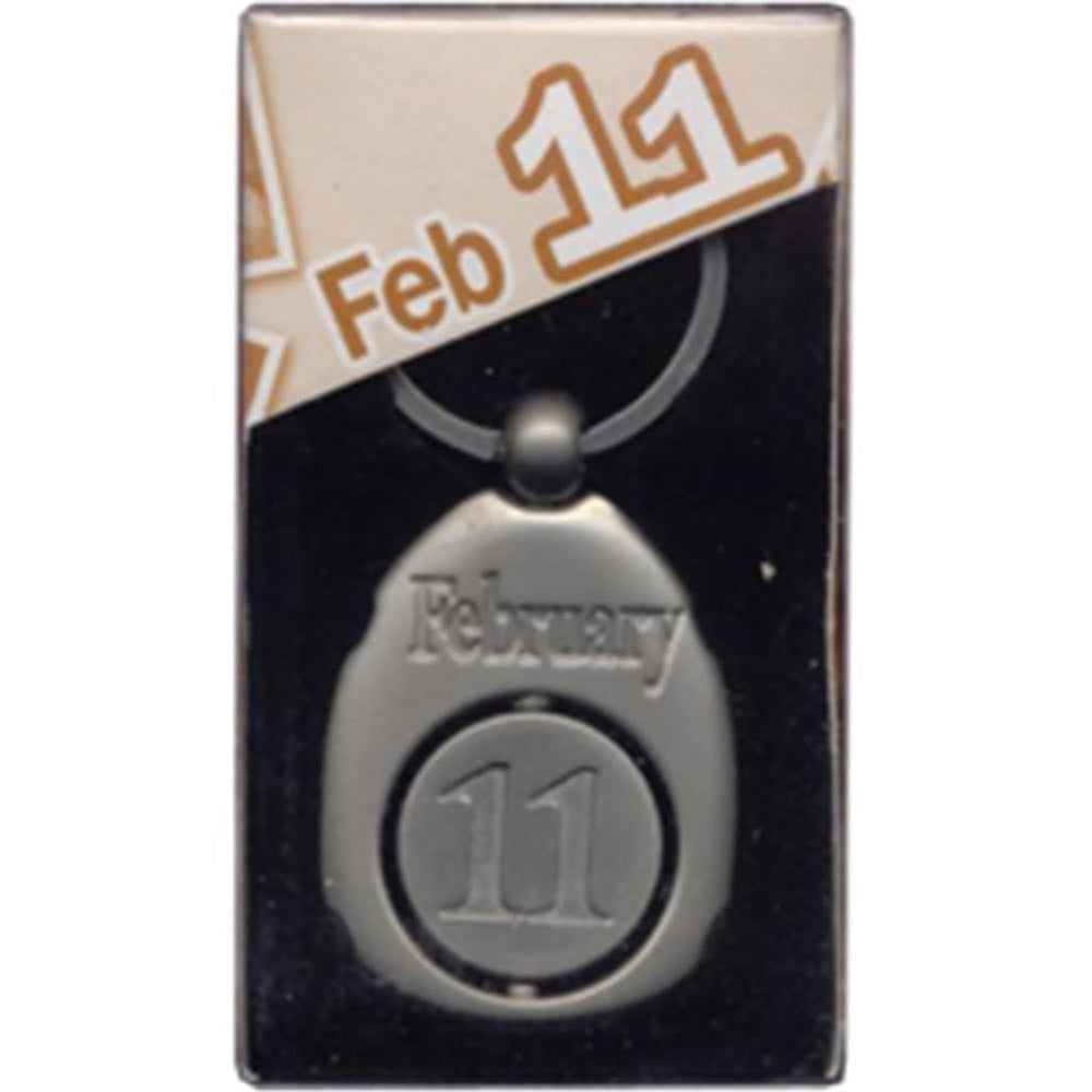 February Chronicle Keyring