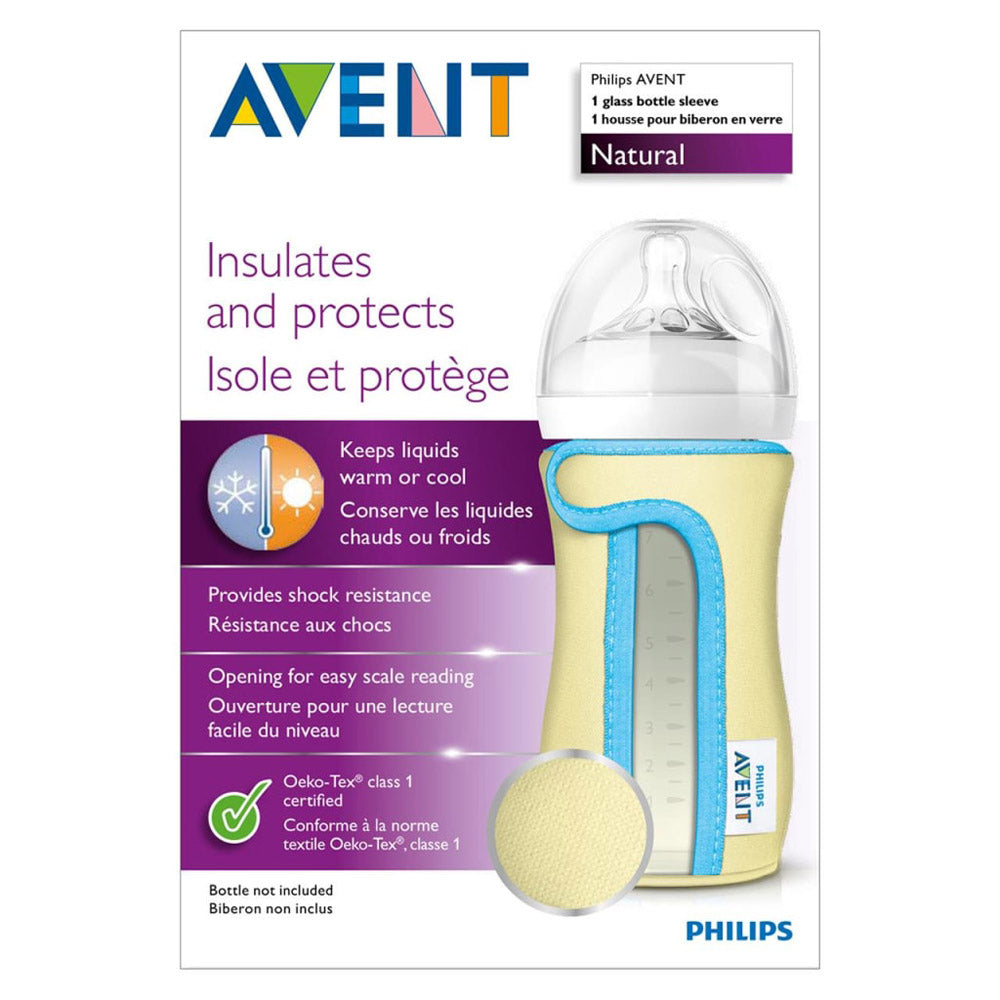 Philips Avent Natural Glass Sleeve 240mL 2pk