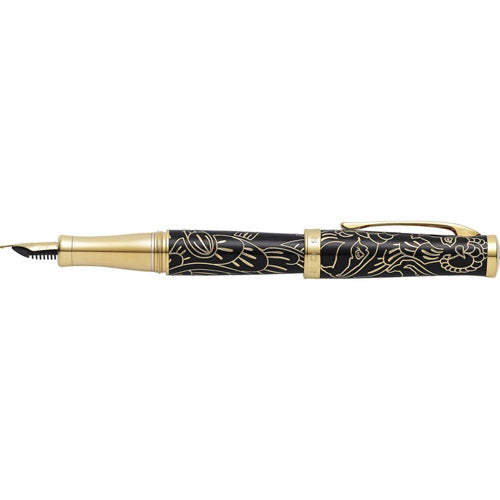 Year of the Goat Sauvage 23CT Lacquer Fountain Pen (Black)