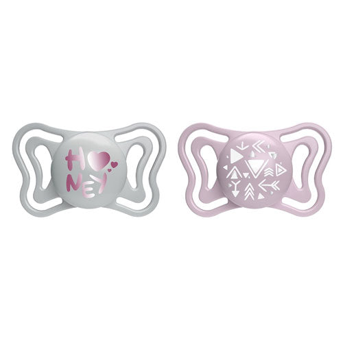 Chicco Physio Light Soother 2-6 Months 2pk