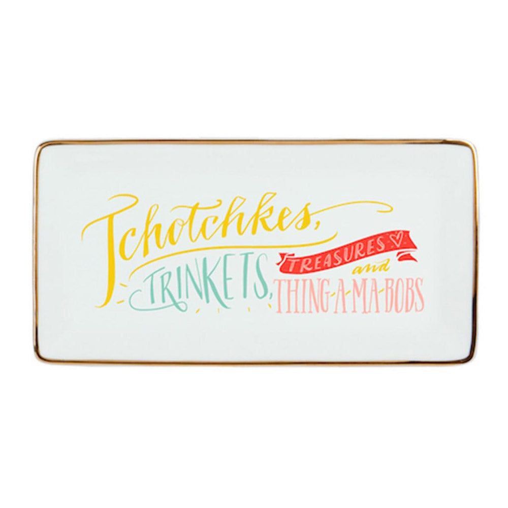 Galison Ladyfingers Letterpress High Five Porcelain Tray