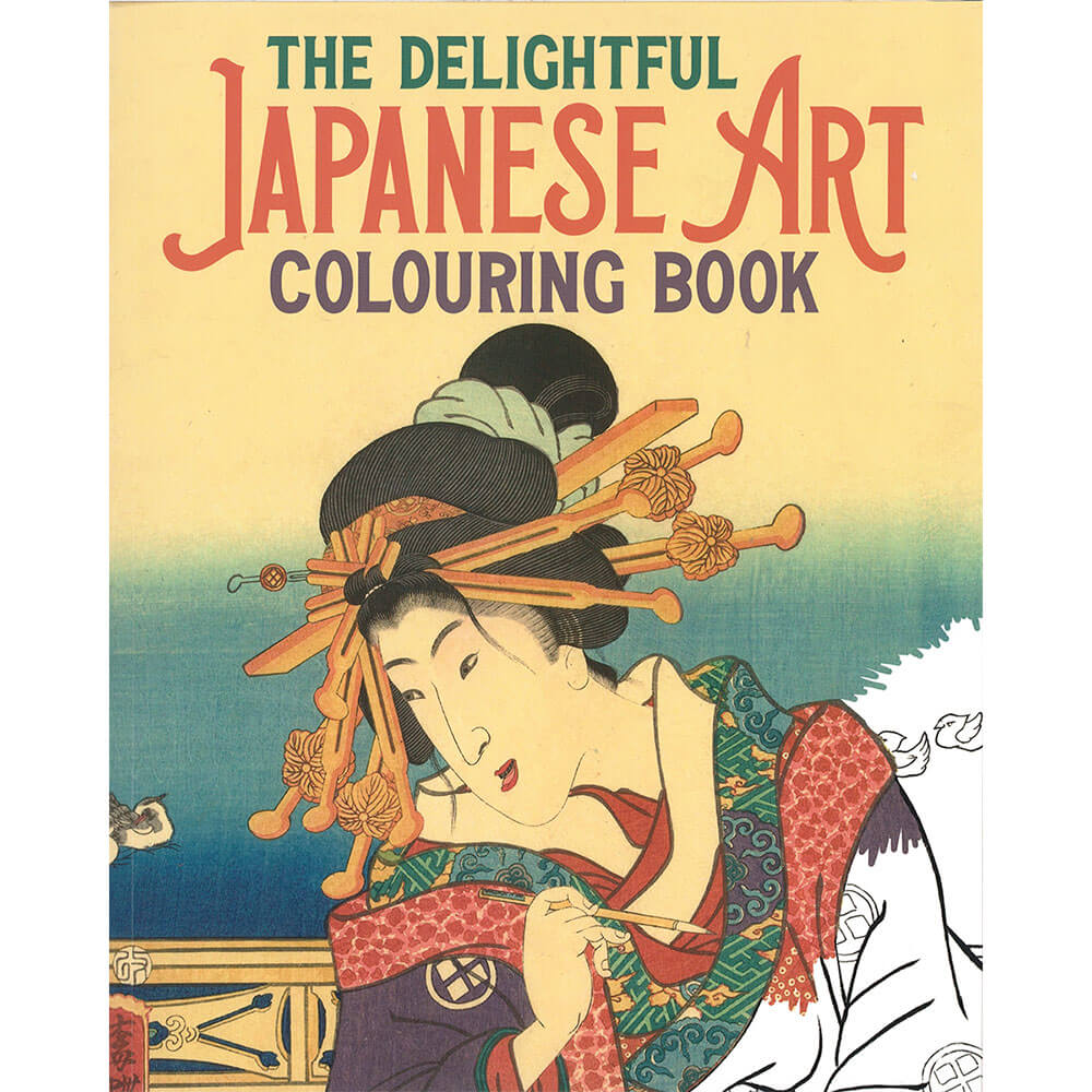 The Delightful Japanese Art Colouring Book