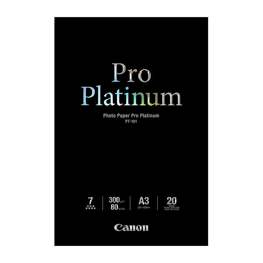 Canon Pro Platinum Photo Paper 20pc