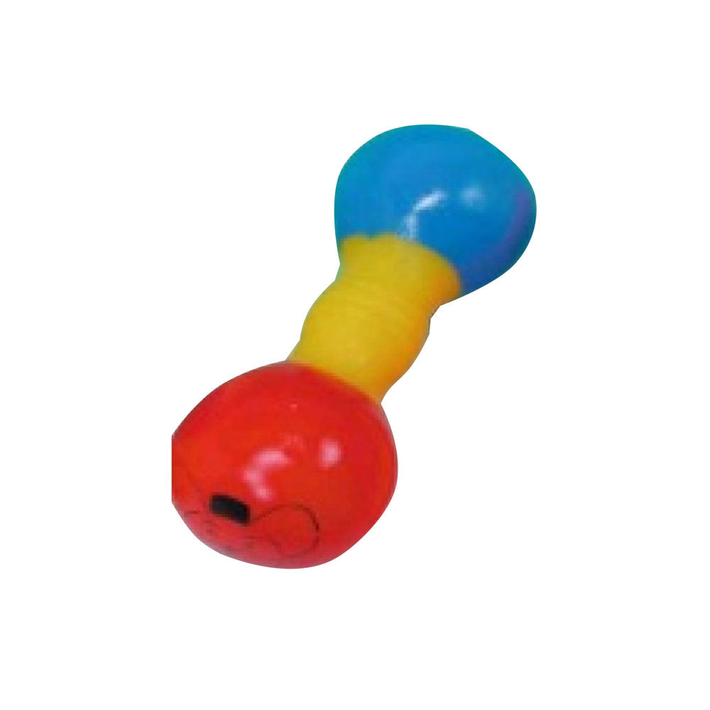 Elite Pet Squeaky Dumbell Dog Toy