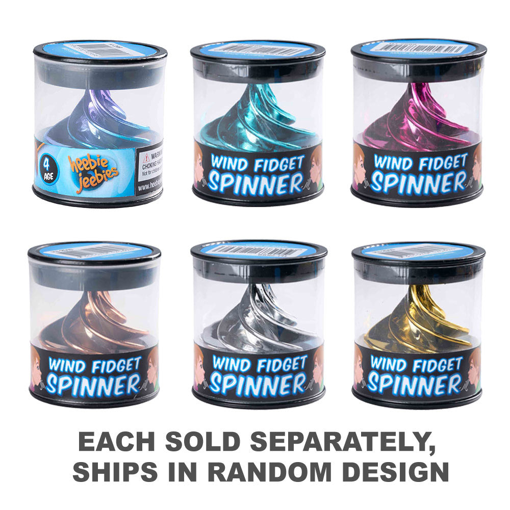 Wind Fidget Spinner Toy (1pc Random Color)