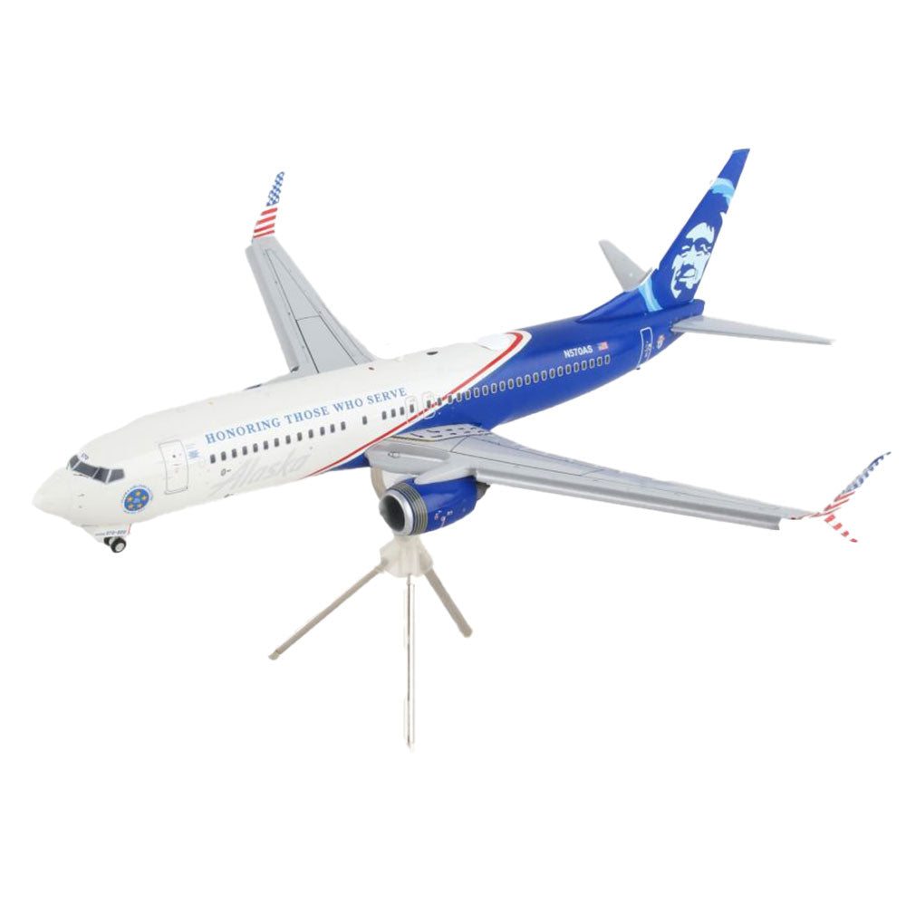 Alaska Airlines B737-800 N570AS 1/200 Plane Model