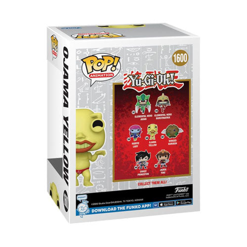 Yu-Gi-Oh! Ojama Yellow Pop! Vinyl