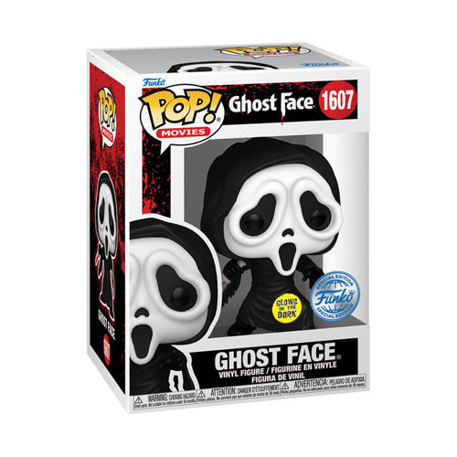 Scream Ghostface US Exclusive Glow Pop! Vinyl