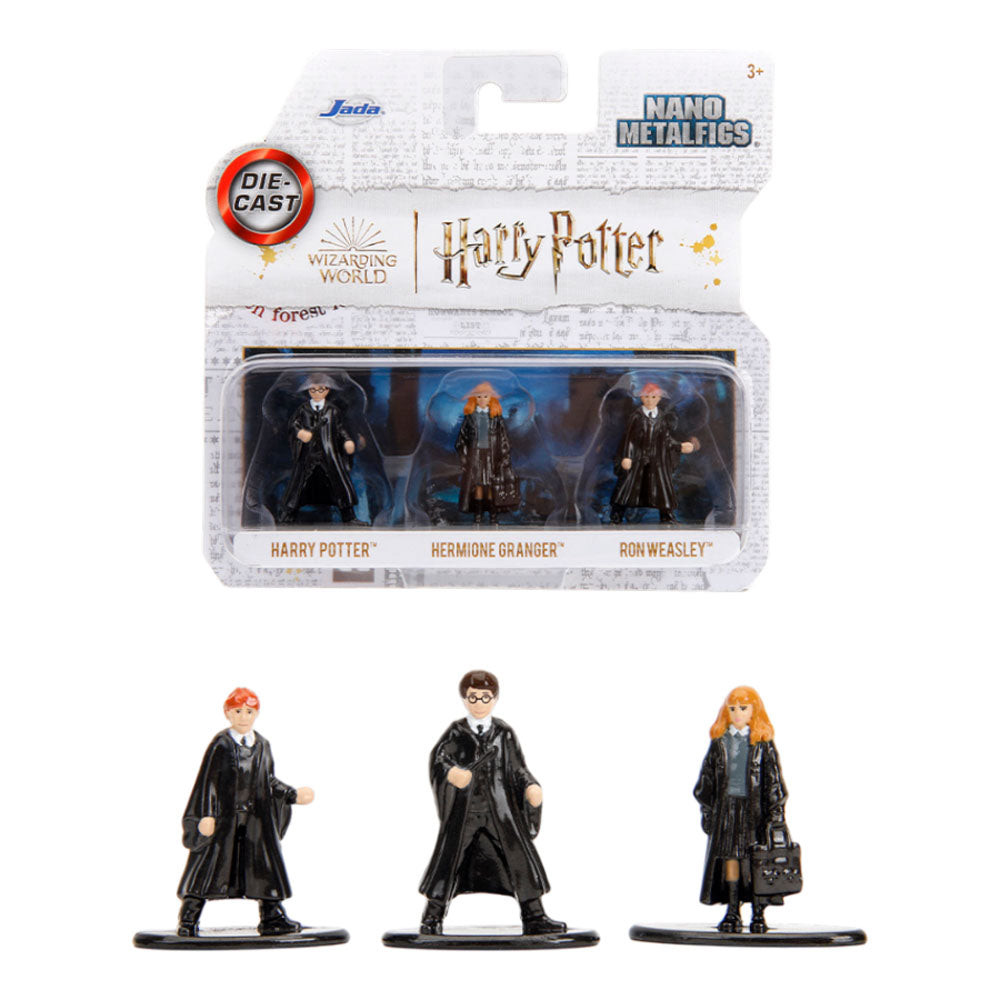 Harry Potter Nano MetalFig 3-Pack