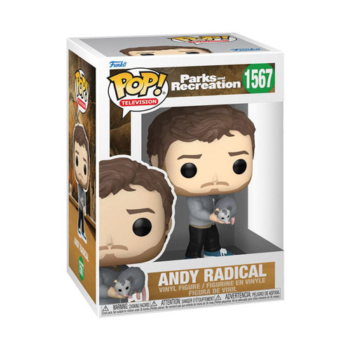 Parks & Recreations: 15th Anniv Andy Radical Pop! Vinyl