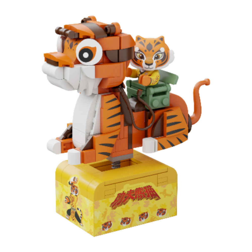 Kung Fu Panda Tigress on SkateKart Buildable Figure