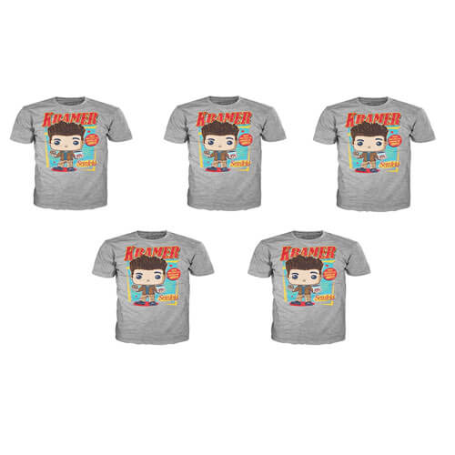 Seinfeld Kramer Pretzel Pop! Tee