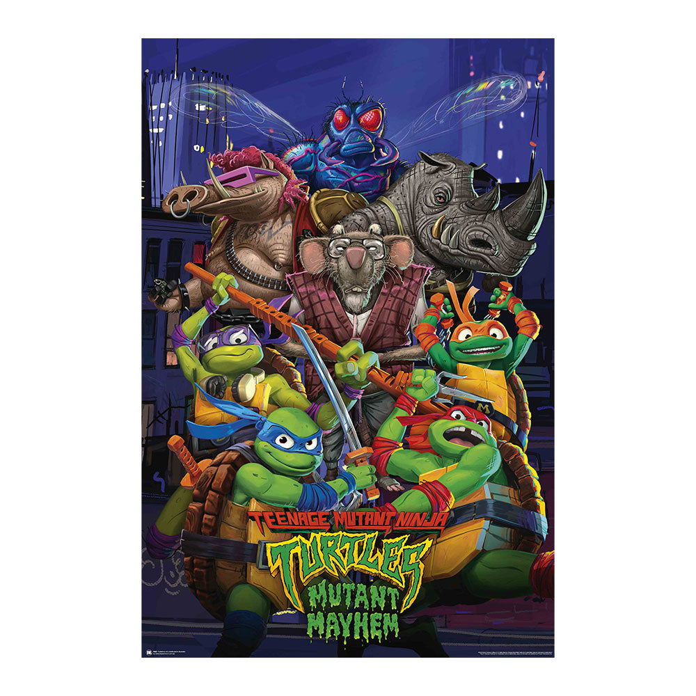 Teenage Mutant Ninja Turtles Mutant Mayhem Poster