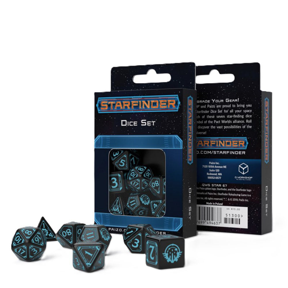 Q Workshop Starfinder Dice Set 7pcs