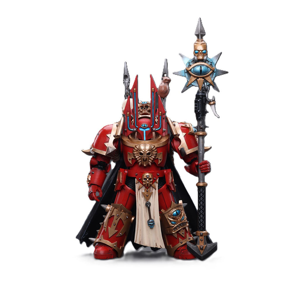 Chaos Space Marines Sorcerer Lord in Terminator Armour Fig