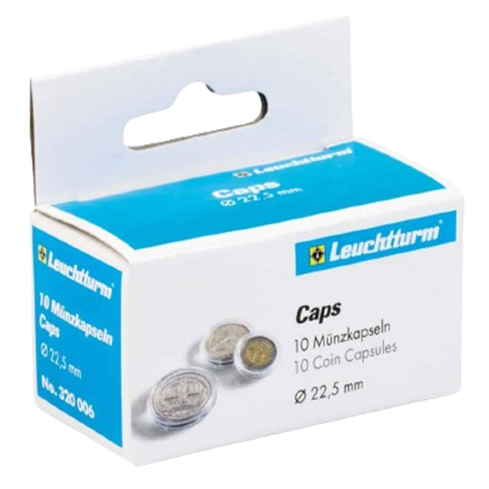 Leuchtturm Coin Capsules 10pk (from Size 20-29)