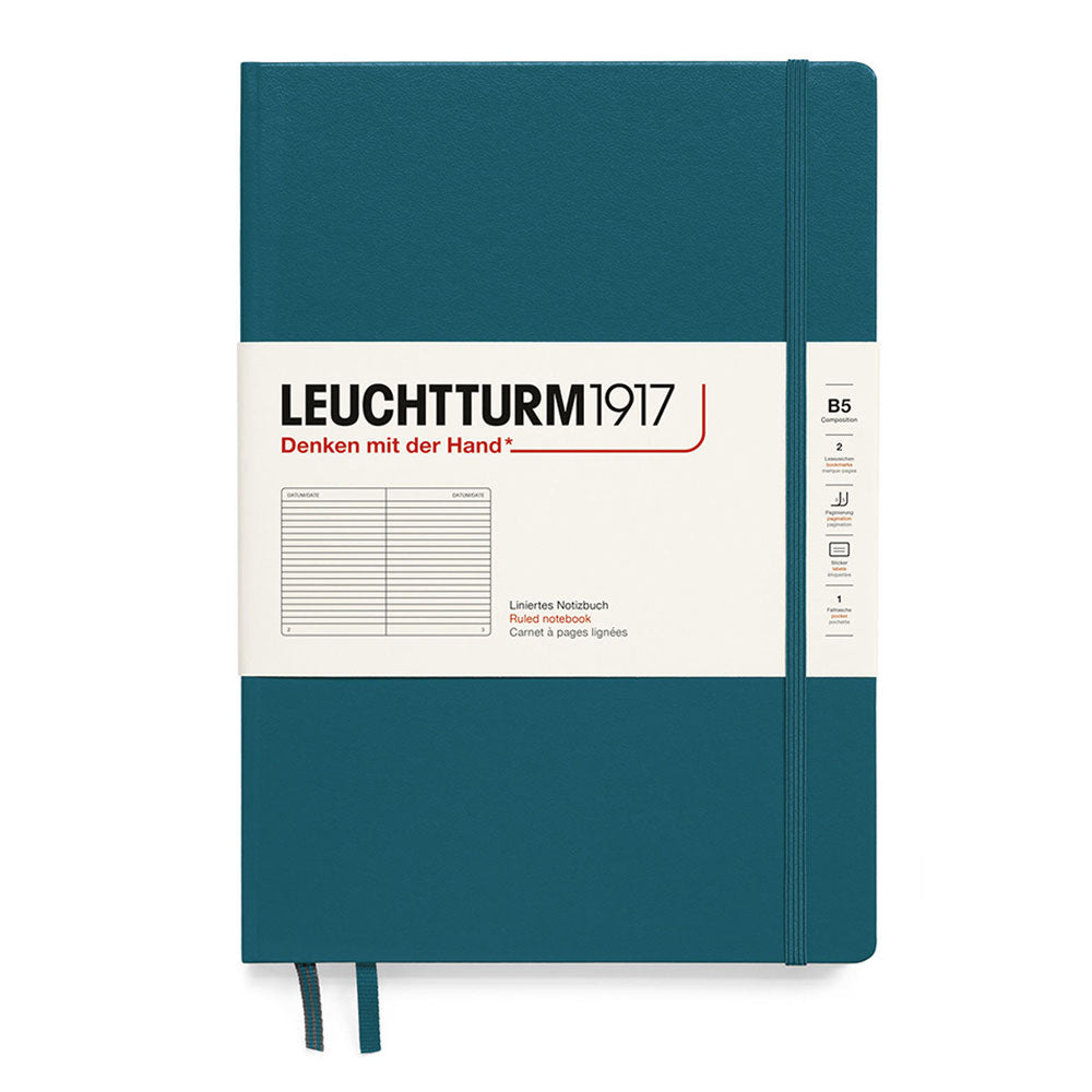 Leuchtturm HC Composition Ruled Notebook B5