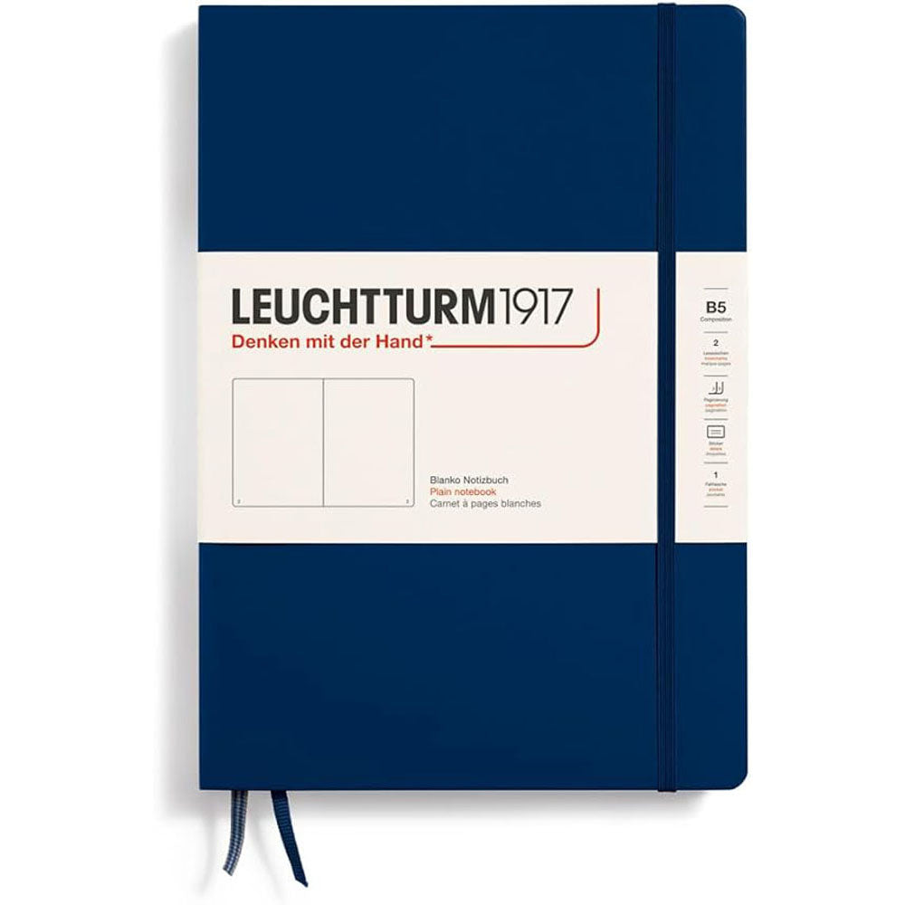 Leuchtturm HC Composition Plain Notebook B5