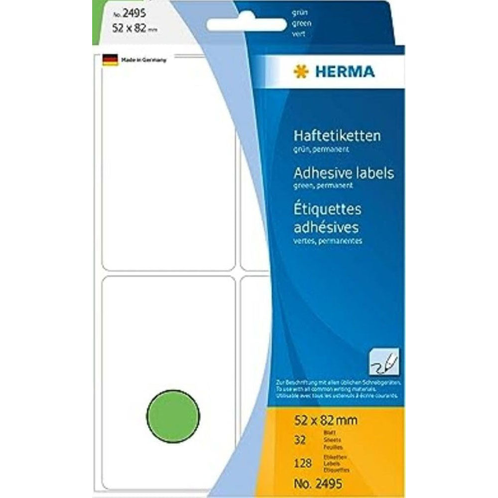 Herma Multi-Purpose Colored Labels (Green)