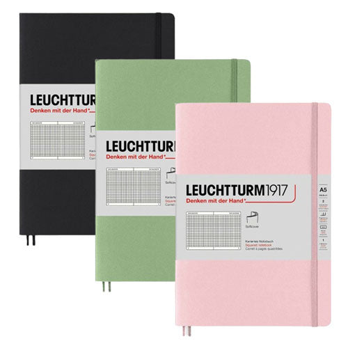 Leuchtturm Softcover Squared Notebook A5