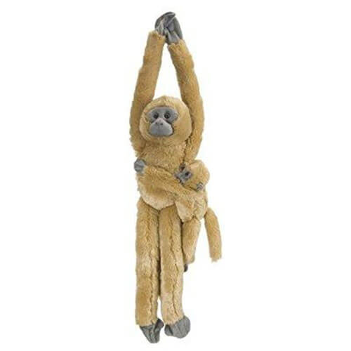 Wild Republic Monkey with Baby Plush Toy