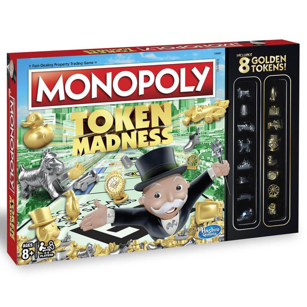 Hasbro Gaming Token Madness Monopoly Game