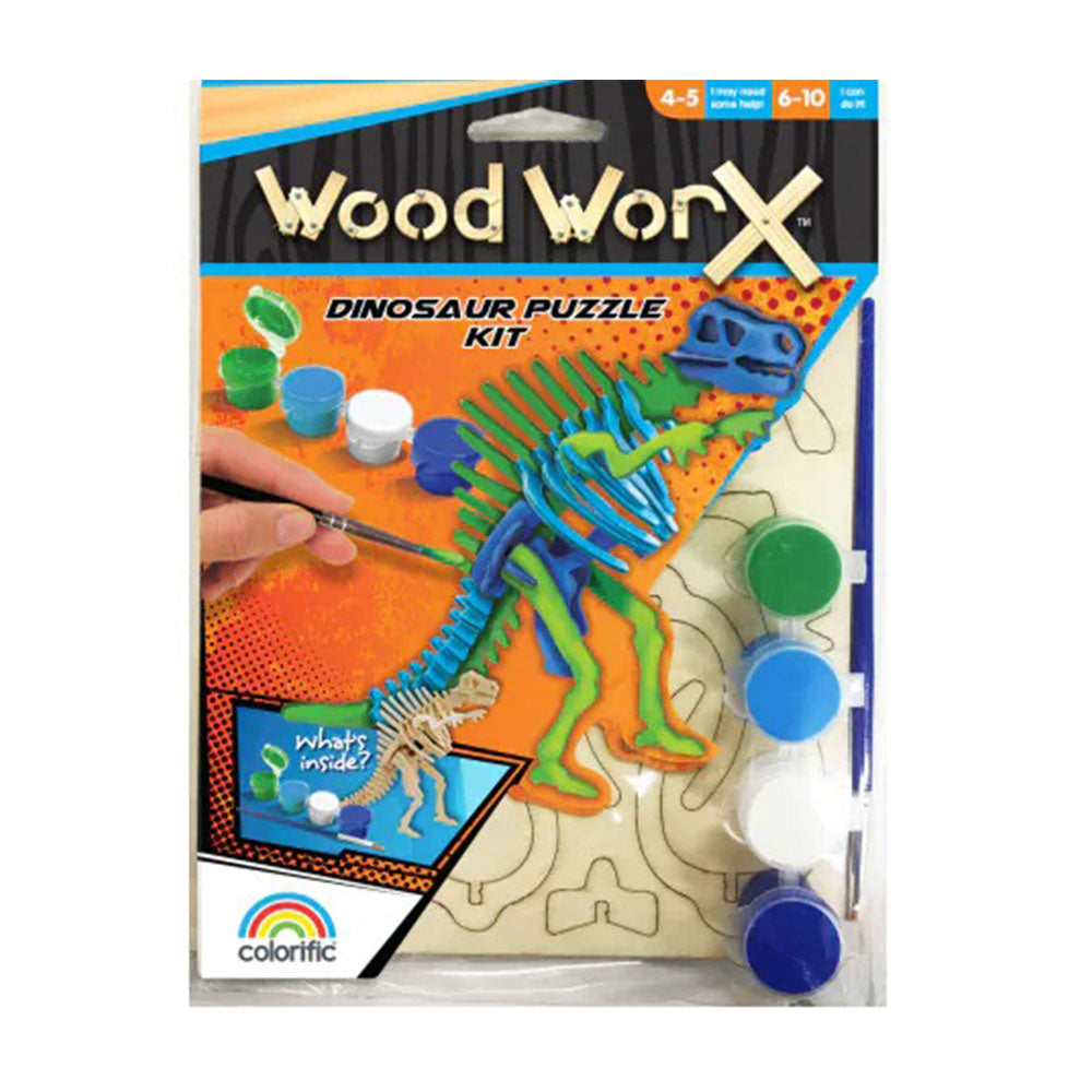 Wood Worx Puzzle Paint Kit