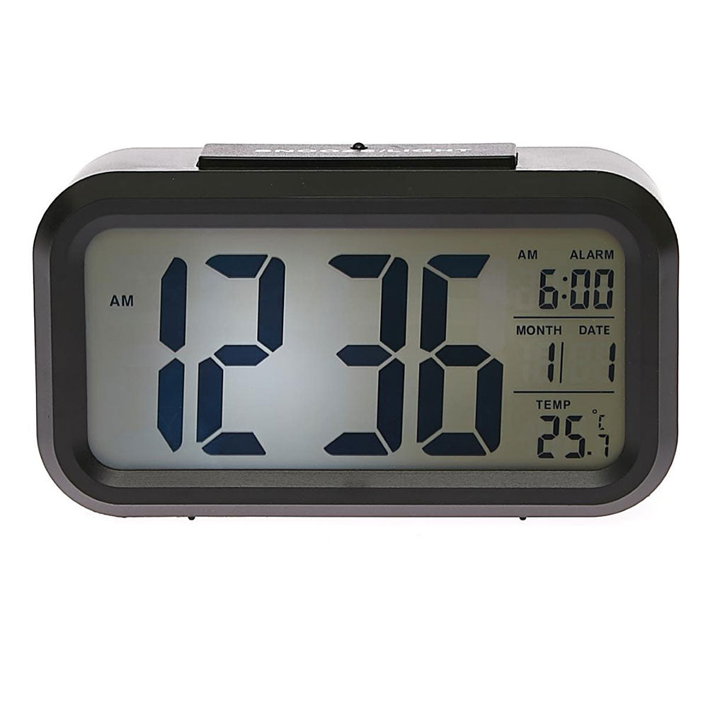 Multi-Functional Round-Edge Digital Table Clock