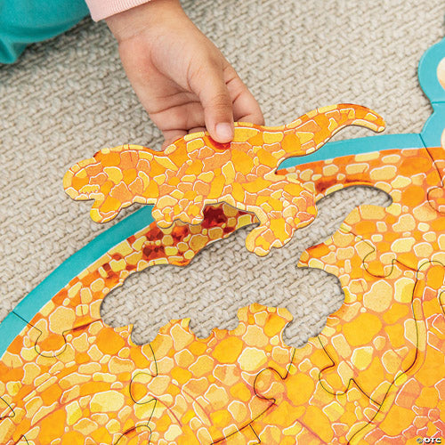 Triceratops 52-Piece Floor Puzzle