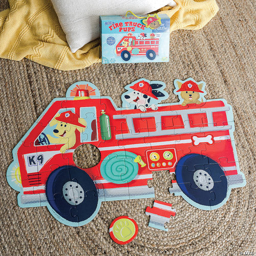 Fire Truck Pups 39-Piece Floor Puzzle