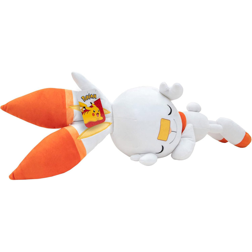 Pokemon Sleeping Scorbunny 18" Plush Toy