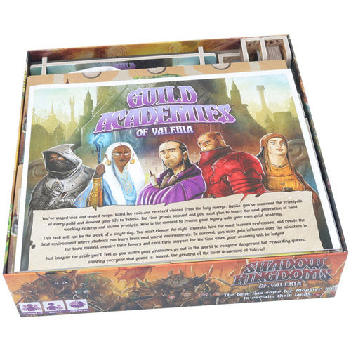 Folded Space Game Inserts: Guild Academies of Valeria