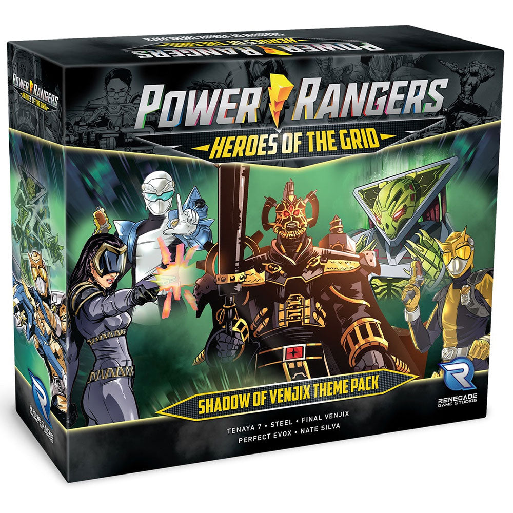 Power Rangers Heroes of the Grid Shadow of Venjix Theme Pack