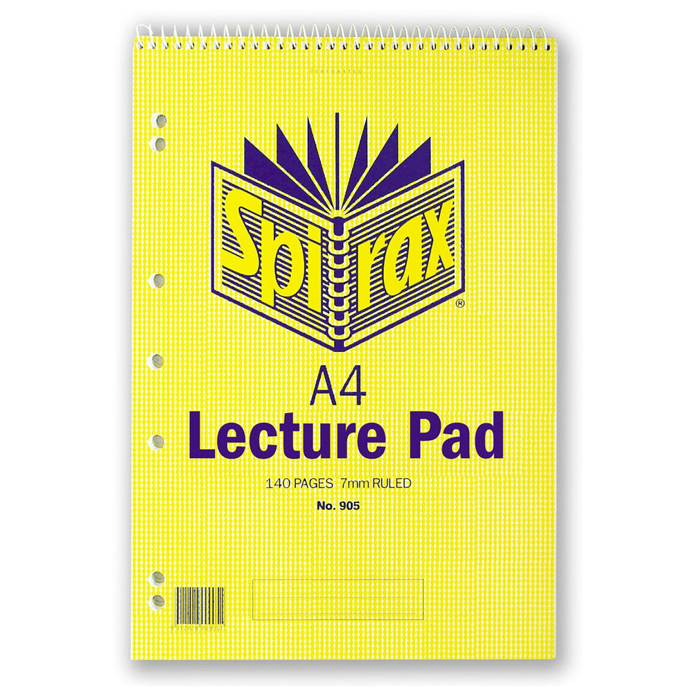 Spirax A4 Lecture Pad (Pack of 10)