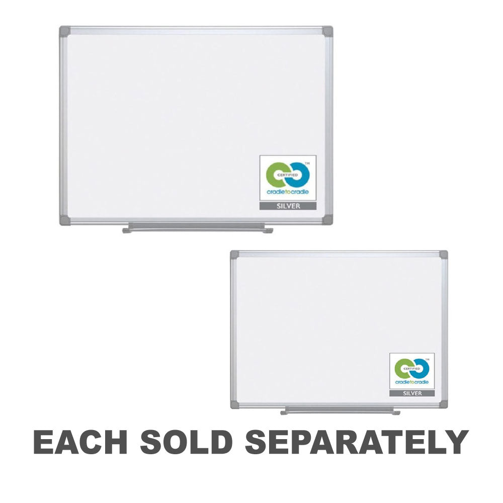 Bi-Office Aluminium Frame Magnetic Whiteboard