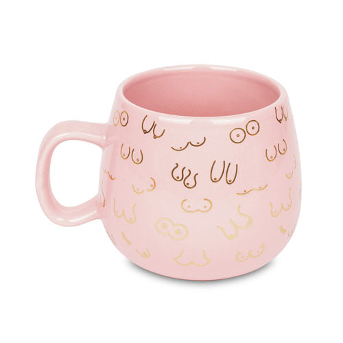 Thumbs Up! Boobie Pink Ceramic Mug 300mL