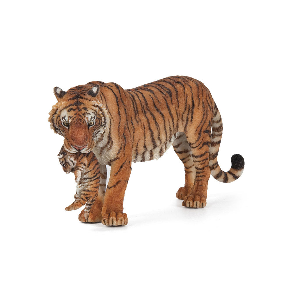 Papo Tigress with Cub Figurine