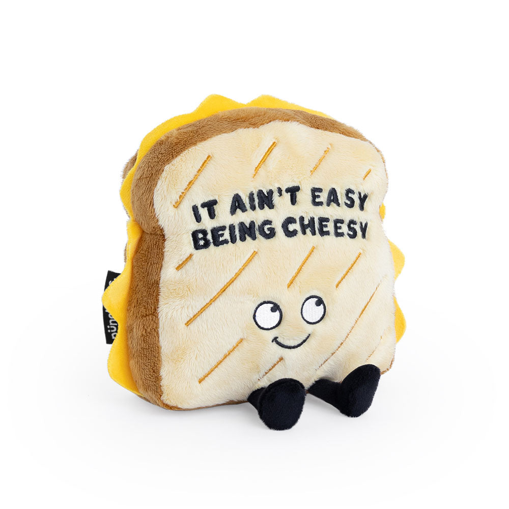 Grilled Cheese Sandwich Being Cheesy Plush