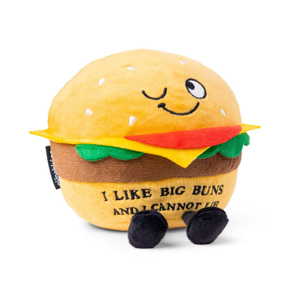 I Like Big Buns I Cannot Lie Hamburger Plush