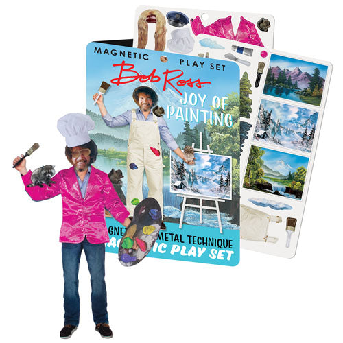 Joy of Painting Bob Ross Magnetic Dress Up Set