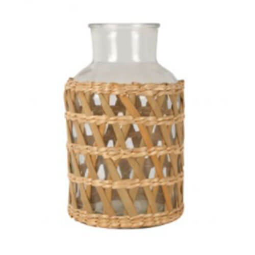 Archi Seagrass Woven Vase