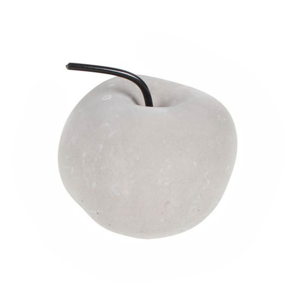 Shree Small Concrete Apple (7.5x7.5x6cm)
