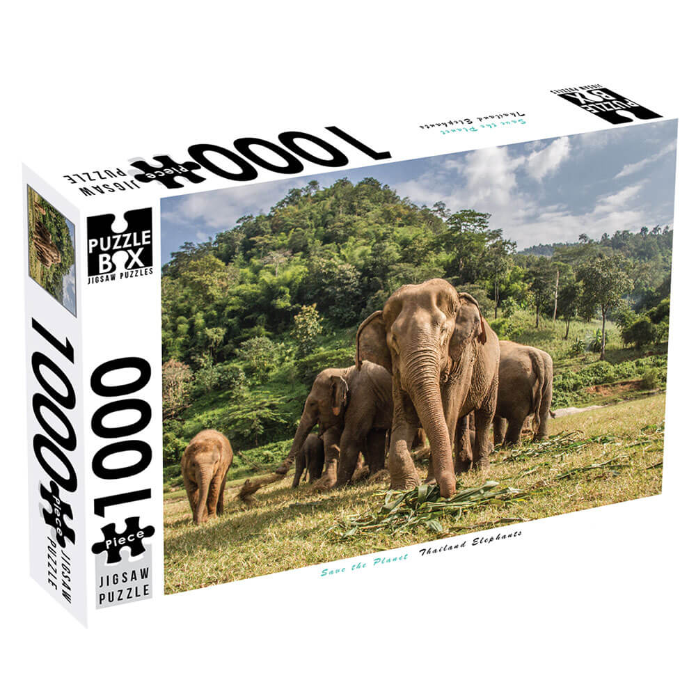 Thailand Elephant Save The Planet Puzzle 1000pcs