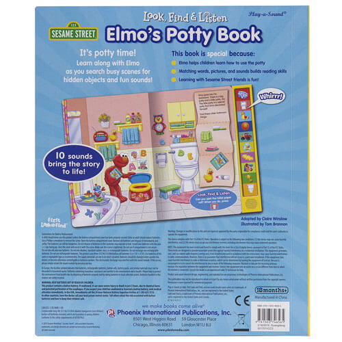 Look, Find & Listen Elmo's Potty Book