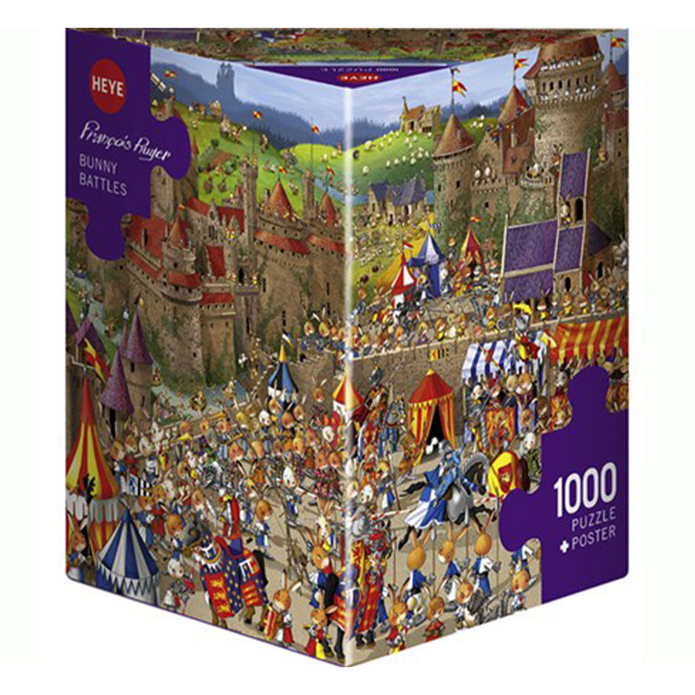 Heye Ruyer Triangular Jigsaw Puzzle 1000pcs