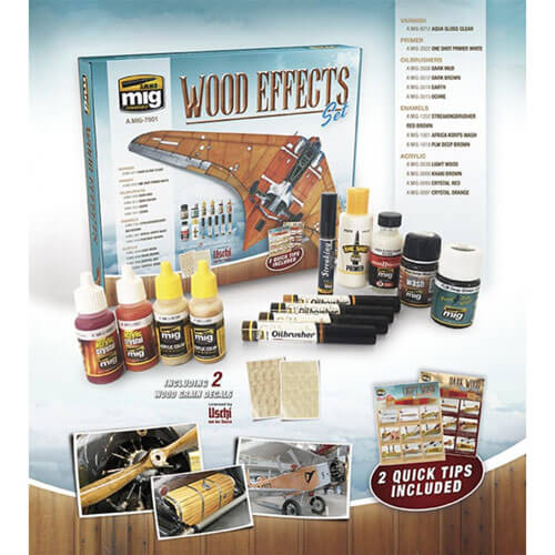 Ammo by MIG Weathering Wood Effects Set