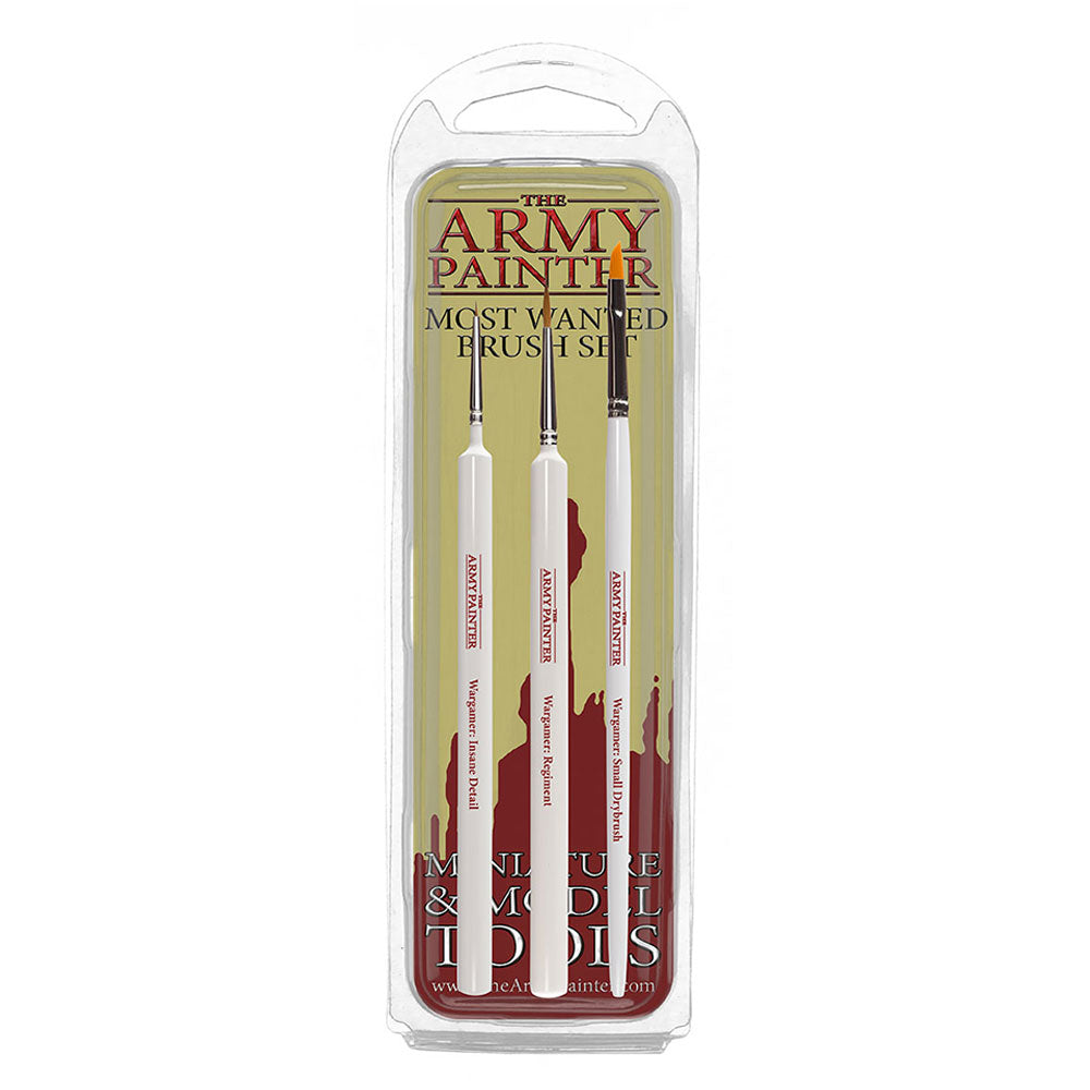 Army Painter Wargamers Most Wanted Brush Set